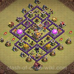 Base plan (layout), Town Hall Level 7 for clan wars (#2126)