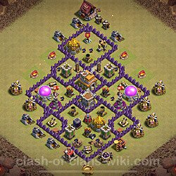 Base plan (layout), Town Hall Level 7 for clan wars (#2127)