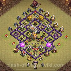 Base plan (layout), Town Hall Level 7 for clan wars (#2134)