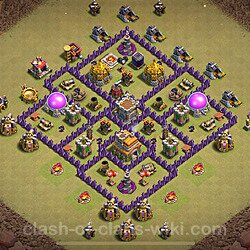 Base plan (layout), Town Hall Level 7 for clan wars (#2138)