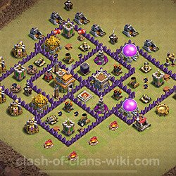 Base plan (layout), Town Hall Level 7 for clan wars (#2179)