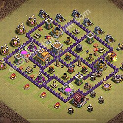 Disposizione villaggio Municipio livello 7 di guerra (#2404)