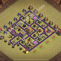 Disposizione villaggio Municipio livello 7 di guerra (#2406)