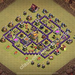 Disposizione villaggio Municipio livello 7 di guerra (#2409)