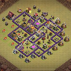 Disposizione villaggio Municipio livello 7 di guerra (#2410)