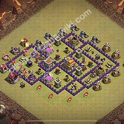 Disposizione villaggio Municipio livello 7 di guerra (#2425)