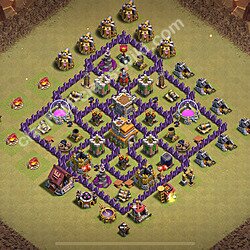 Disposizione villaggio Municipio livello 7 di guerra (#2426)