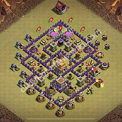 Disposizione villaggio Municipio livello 7 di guerra (#2432)