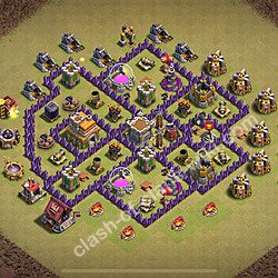 Disposizione villaggio Municipio livello 7 di guerra (#2444)