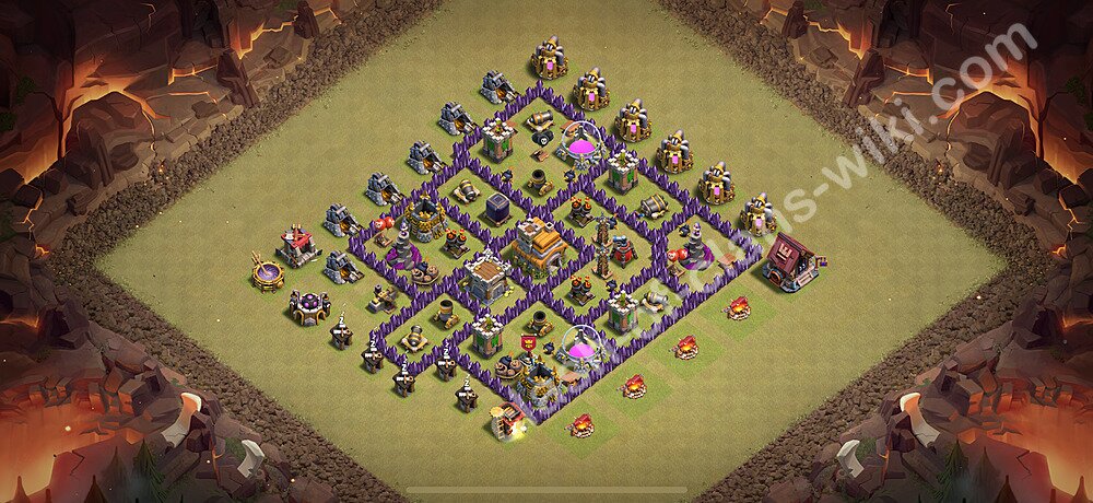 BB7 Maksimum Seviye Savaş Köy Düzeni Kopyalama Linki, Hibrit, Kopyala Belediye Binası 7 2026, #2406