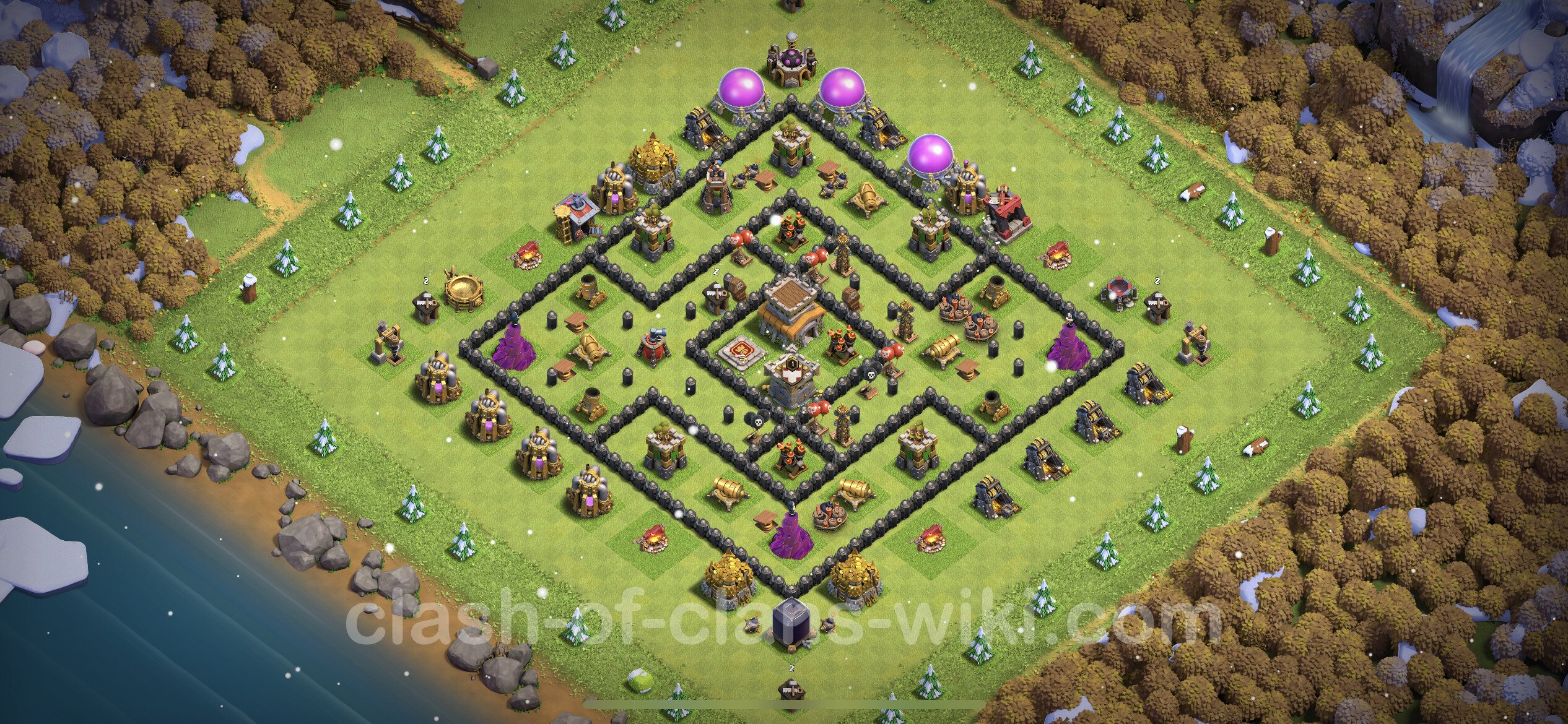 Best Level 8 Town Hall Base