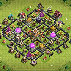 Расстановка базы Ратуша уровень 8 для набора кубков (#2987)