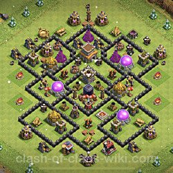 Base plan (layout), Town Hall Level 8 for trophies (defense) (#419)