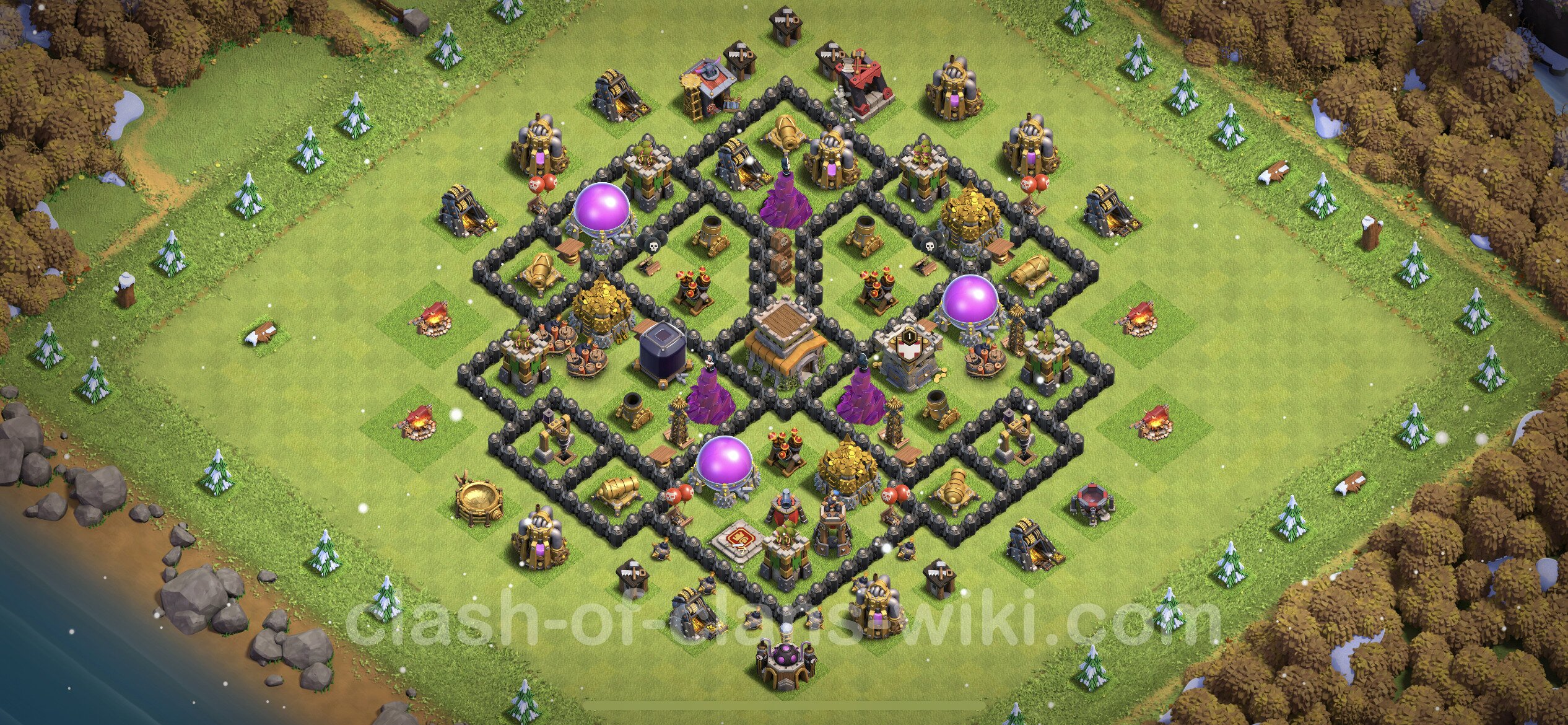 Clash Of Clans Municipio Livello 8