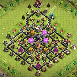 Base plan (layout), Town Hall Level 8 for farming (#2414)