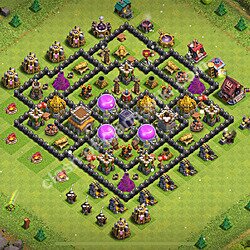 Base plan (layout), Town Hall Level 8 for farming (#2417)