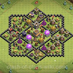 Base plan (layout), Town Hall Level 8 for farming (#565)