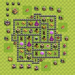Base plan (layout), Town Hall Level 8 for farming (#96)