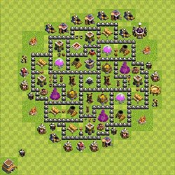 Base plan (layout), Town Hall Level 8 for farming (#97)