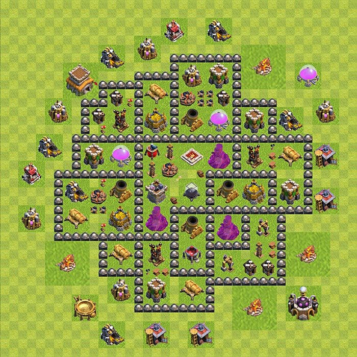 Base TH8 (desain / tata letak) untuk Farming, #122