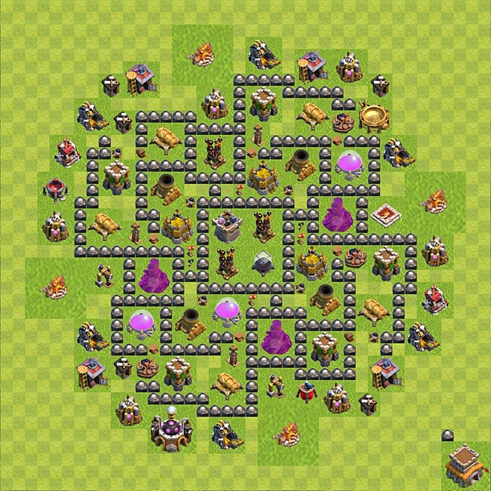 Base TH8 (desain / tata letak) untuk Farming, #128