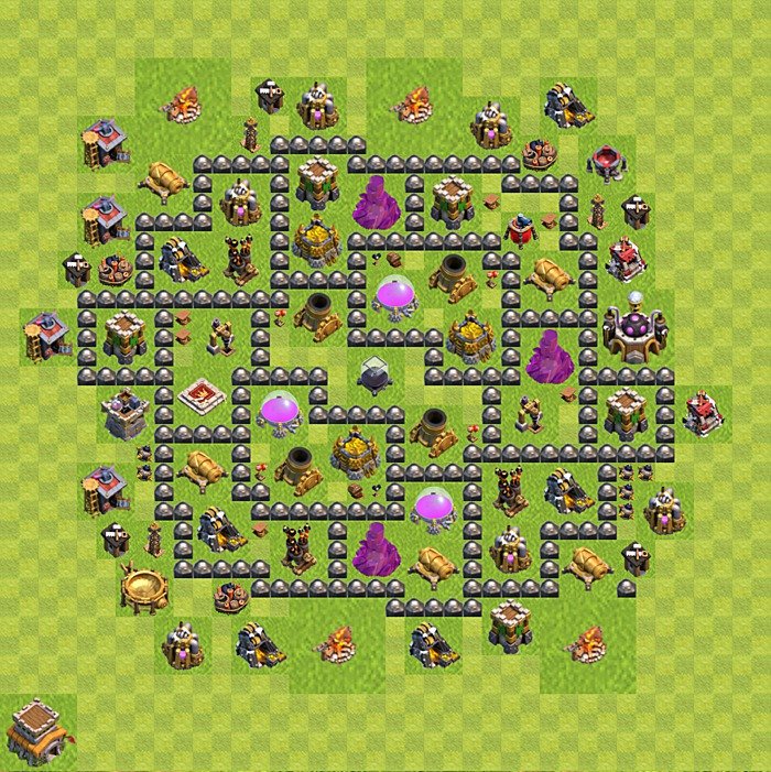 Base TH8 (desain / tata letak) untuk Farming, #139