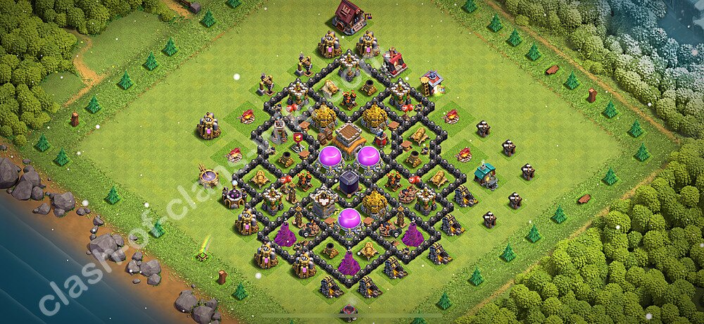 الخطة الأساسية للزراعة في قاعة المدينة 8 ، البديل 2415