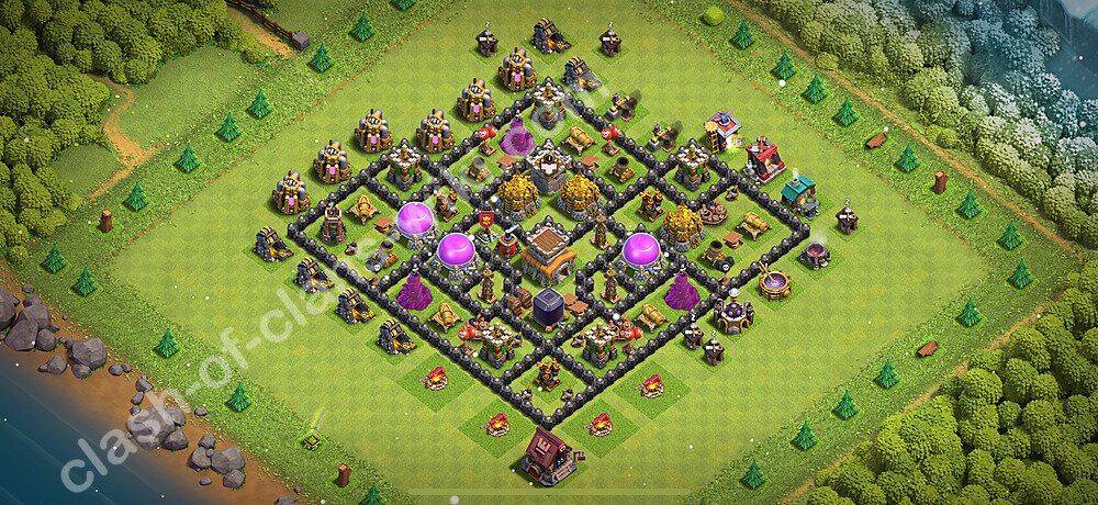 الخطة الأساسية للزراعة في قاعة المدينة 8 ، البديل 2416