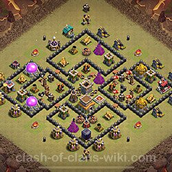 Base plan (layout), Town Hall Level 8 for clan wars (#1758)