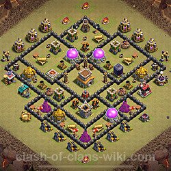 Base plan (layout), Town Hall Level 8 for clan wars (#1880)