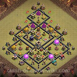 Base plan (layout), Town Hall Level 8 for clan wars (#1882)