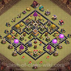 BB8 Anti 2 Yıldız Savaş Köy Düzeni Kopyalama Linki, Hibrit, Kopyala Belediye Binası 8, #2063