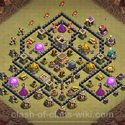 Base plan (layout), Town Hall Level 8 for clan wars (#2178)