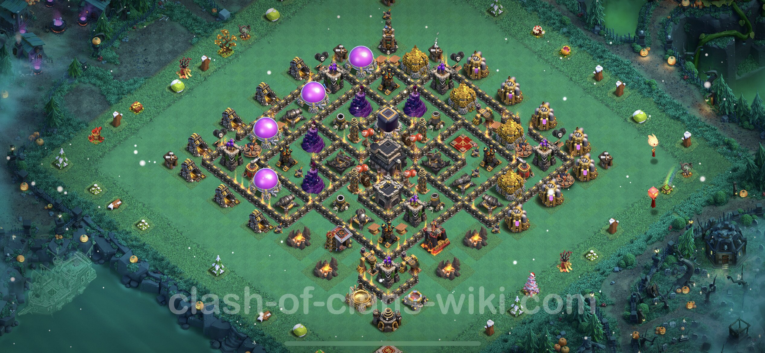 Best Base TH9 With Link Hybrid Anti Everything 2022 Town Hall Level best-base-th9-with-link-hybrid-anti-everything-2022-town-hall-level