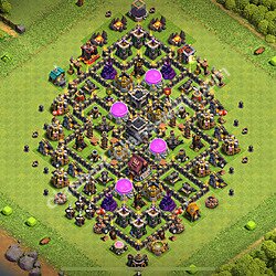 Base plan (layout), Town Hall Level 9 for trophies (defense) (#3198)