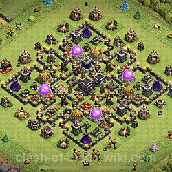 Base plan (layout), Town Hall Level 9 for trophies (defense) (#365)