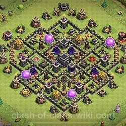 Base plan (layout), Town Hall Level 9 for trophies (defense) (#372)