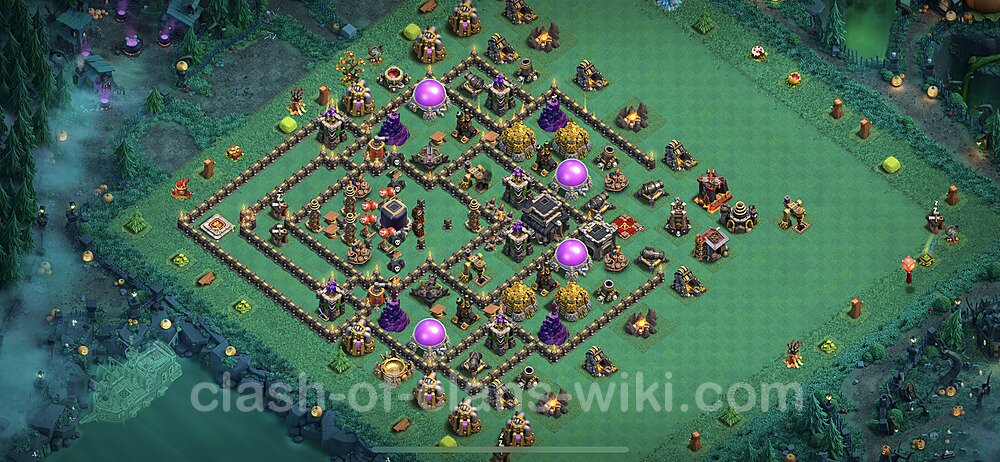 Full Upgrade TH9 Base Plan with Link, Hybrid, Copy Town Hall 9 Max Levels Design 2023, #113