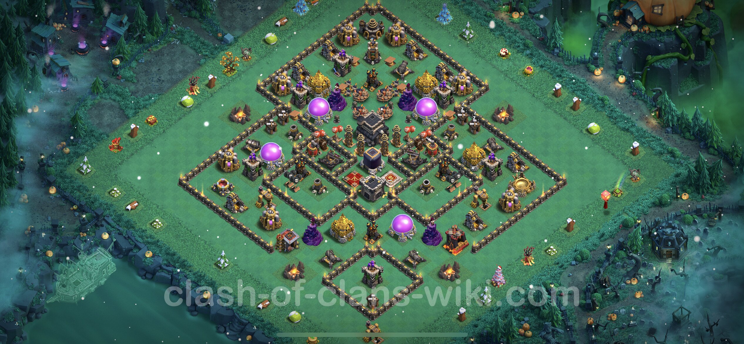 Diseño Ayuntamiento nivel 9 para farming Copiar, Anti 2 Estrellas, Híbrido TH9 Aldea Perfecta Diseño Ayuntamiento nivel 9 para farming Copiar, Anti 2 Estrellas, Híbrido TH9 Aldea Perfecta