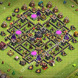 الخطة الأساسية للزراعة في قاعة المدينة 9 ، البديل 1240