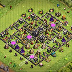 الخطة الأساسية للزراعة في قاعة المدينة 9 ، البديل 1665