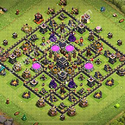 Расстановка базы ТХ 9 2026 для Фарма максимальная прокачка Скопировать, Гибридные, #1698