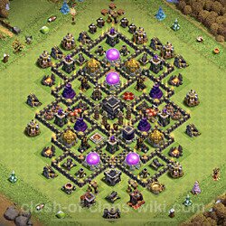 Base plan (layout), Town Hall Level 9 for farming (#642)