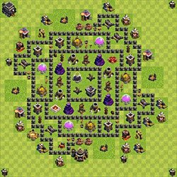 Base plan (layout), Town Hall Level 9 for farming (#85)