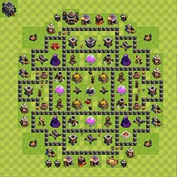Base plan (layout), Town Hall Level 9 for farming (#97)