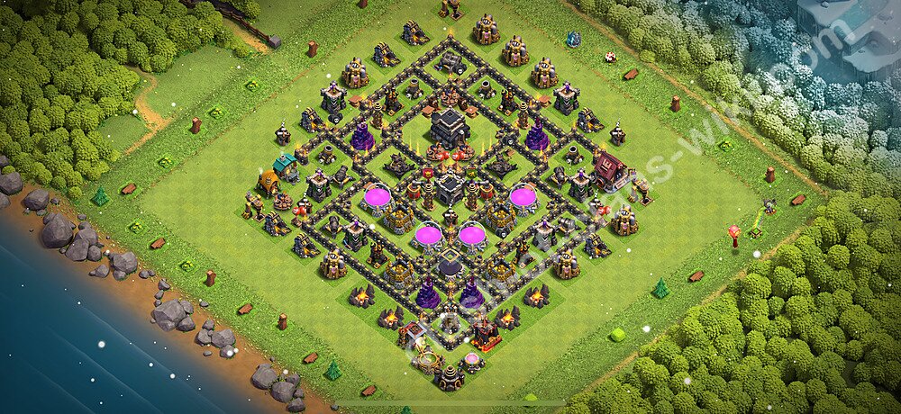 الخطة الأساسية للزراعة في قاعة المدينة 9 ، البديل 2615