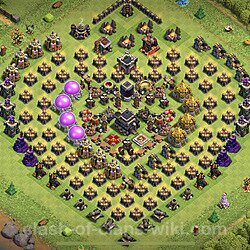 Best TH9 Funny Troll Base Layouts - Town Hall Level 9 Funny Art Bases, Page  3