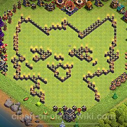 Base plan (layout), Town Hall Level 9 Troll / Funny (#2604)