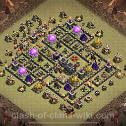 Best Th9 War Base Layouts With Links 2021 Copy Town Hall Level 9 Cwl War Bases Page 2