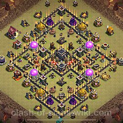 Base plan (layout), Town Hall Level 9 for clan wars (#1220)